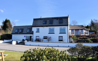Front aspect of Lochview in Fort William